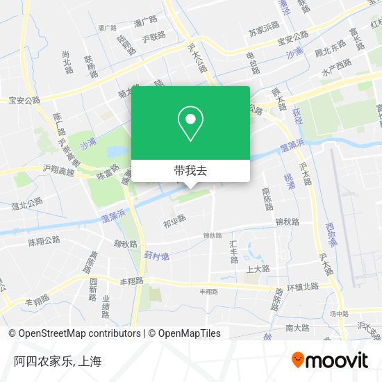 阿四农家乐地图