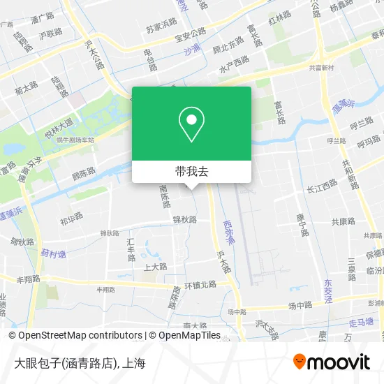 大眼包子(涵青路店)地图