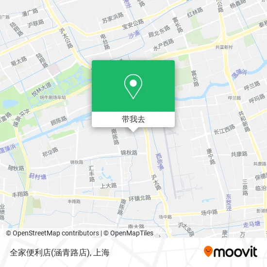 全家便利店(涵青路店)地图