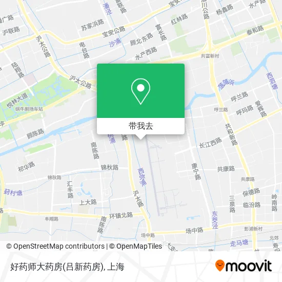 好药师大药房(吕新药房)地图