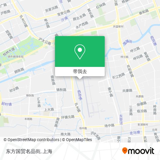 东方国贸名品街地图