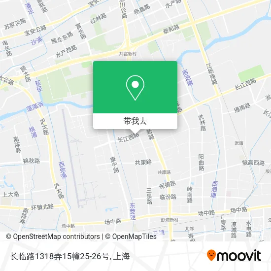 长临路1318弄15幢25-26号地图