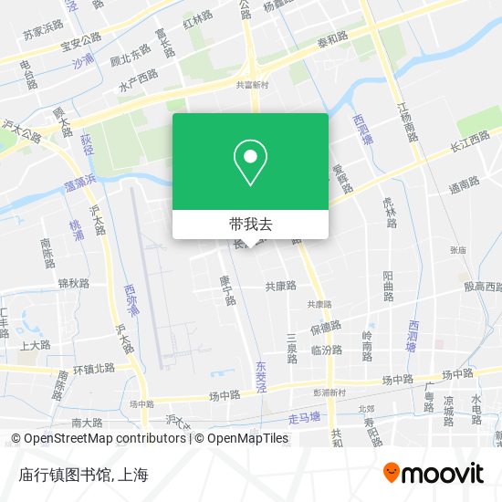 庙行镇图书馆地图