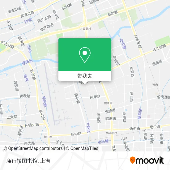 庙行镇图书馆地图