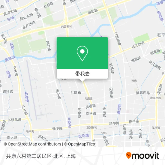 共康六村第二居民区-北区地图