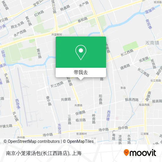 南京小笼灌汤包(长江西路店)地图