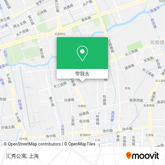 汇秀公寓地图