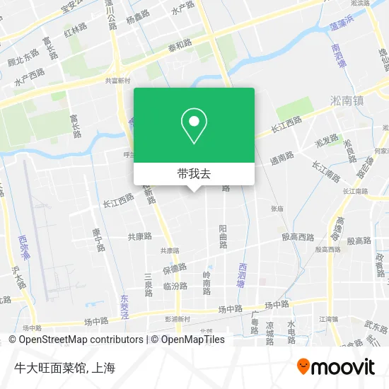 牛大旺面菜馆地图