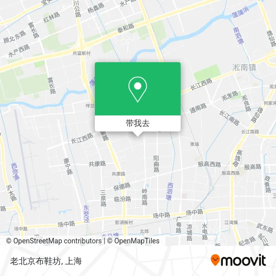 老北京布鞋坊地图