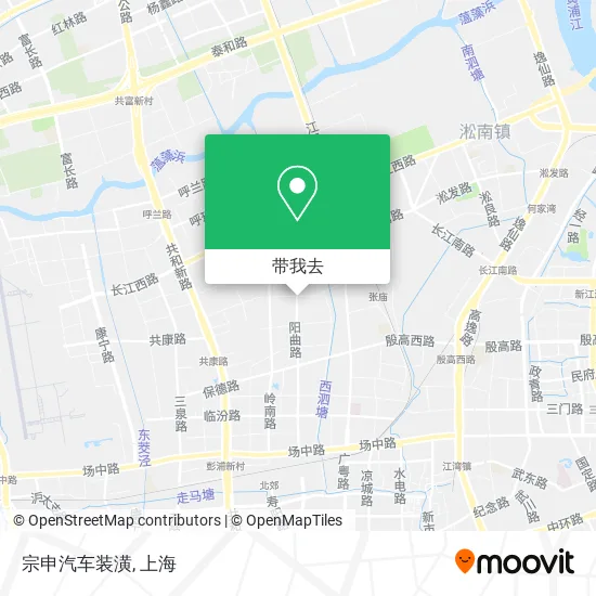 宗申汽车装潢地图