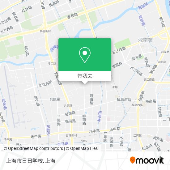 上海市日日学校地图