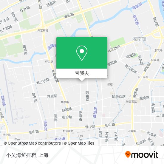 小吴海鲜排档地图