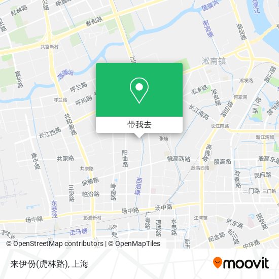 来伊份(虎林路)地图