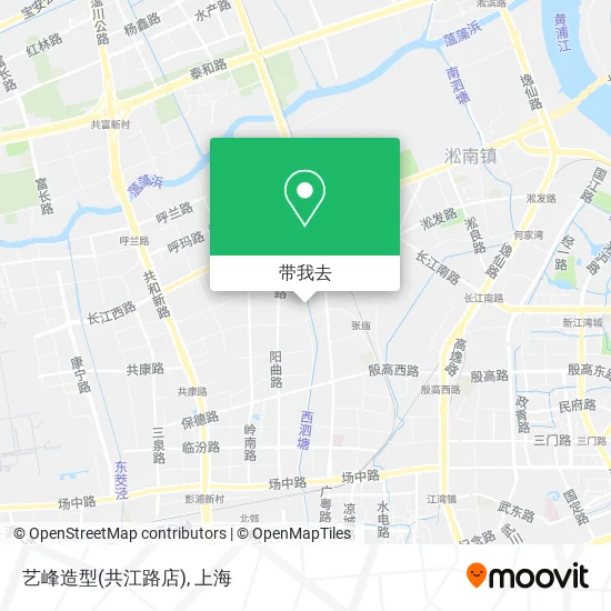 艺峰造型(共江路店)地图