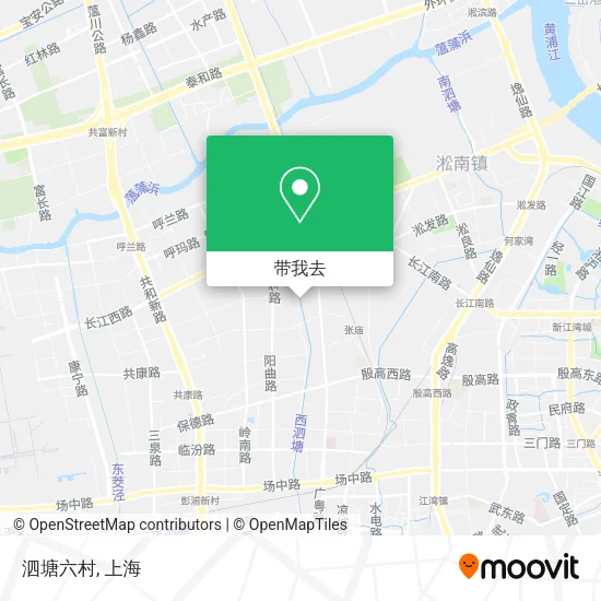 泗塘六村地图