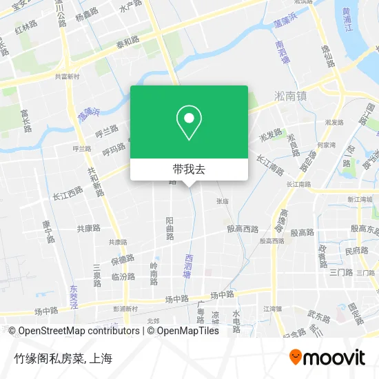 竹缘阁私房菜地图