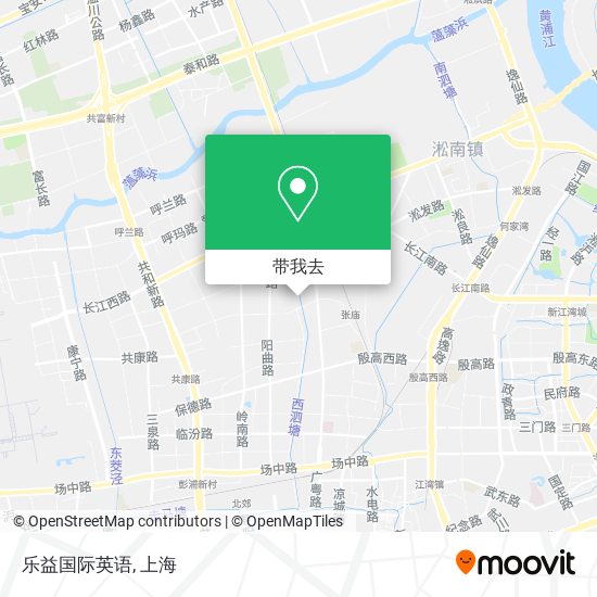乐益国际英语地图