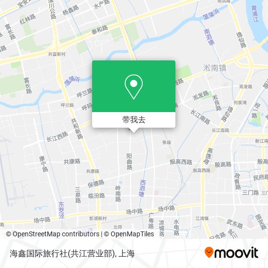 海鑫国际旅行社(共江营业部)地图