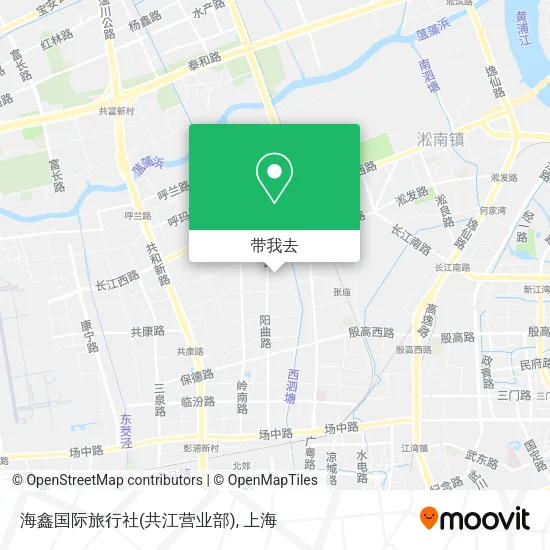海鑫国际旅行社(共江营业部)地图