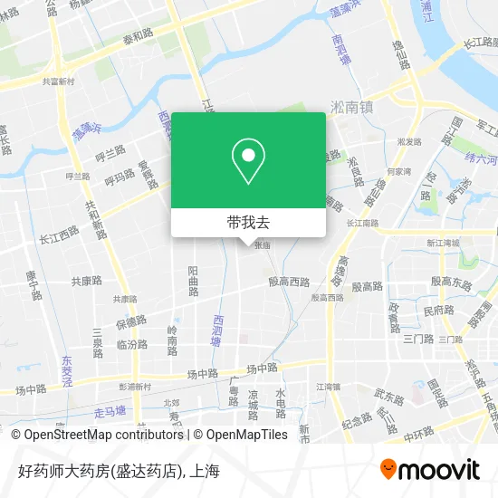 好药师大药房(盛达药店)地图