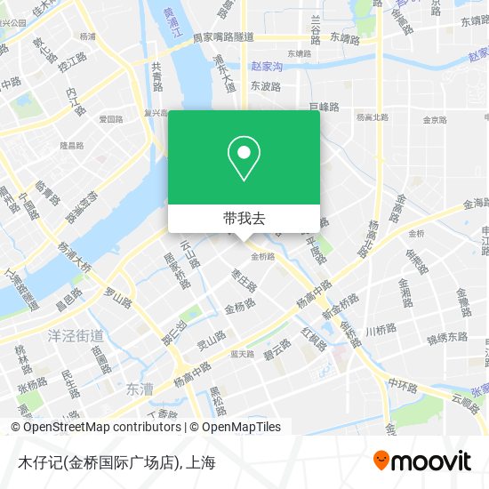 木仔记(金桥国际广场店)地图