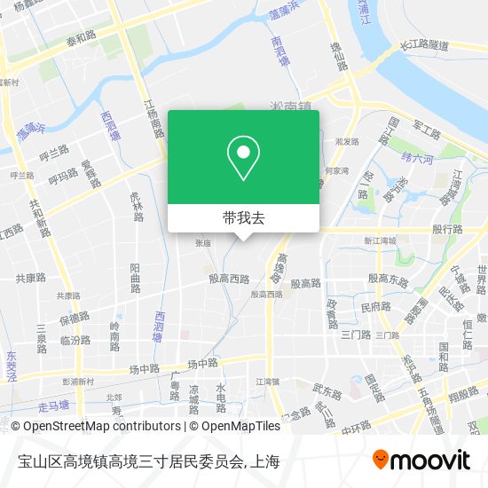 宝山区高境镇高境三寸居民委员会地图