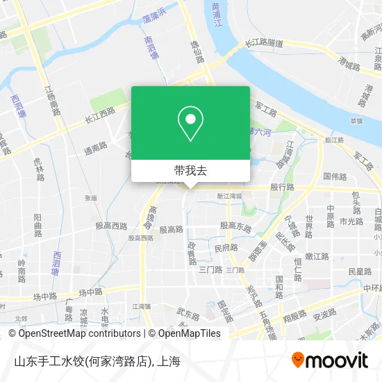 山东手工水饺(何家湾路店)地图
