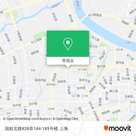 国权北路828弄184-185号楼地图