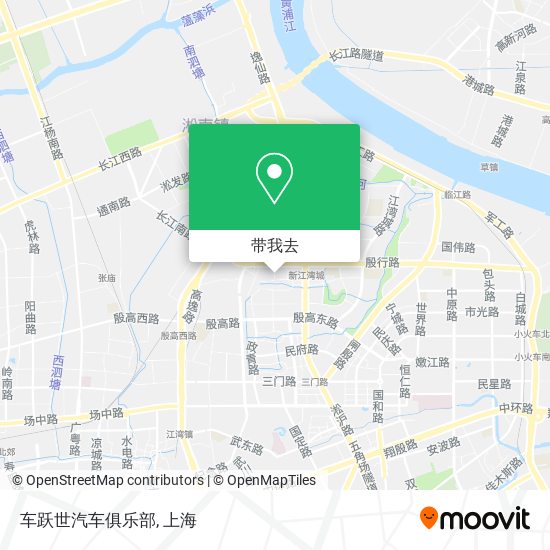 车跃世汽车俱乐部地图