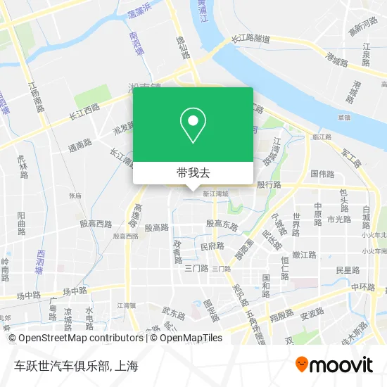 车跃世汽车俱乐部地图