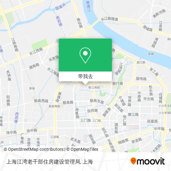 上海江湾老干部住房建设管理局地图