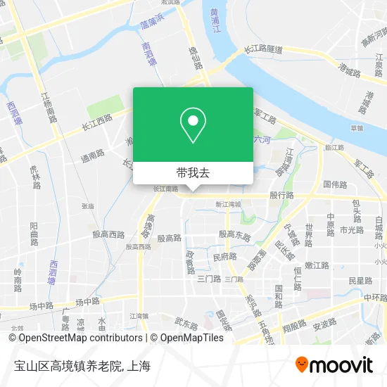 宝山区高境镇养老院地图