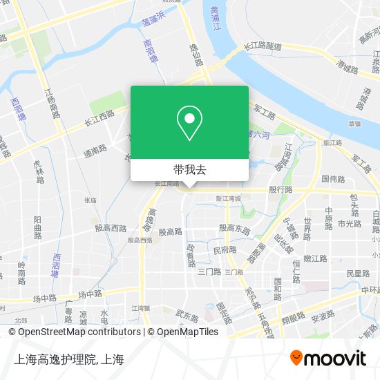 上海高逸护理院地图