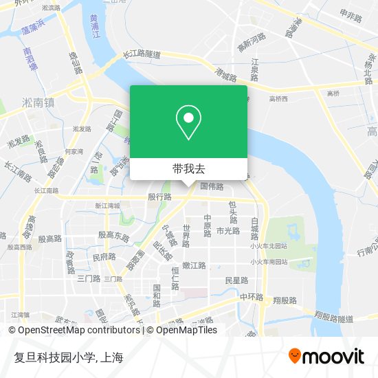 复旦科技园小学地图