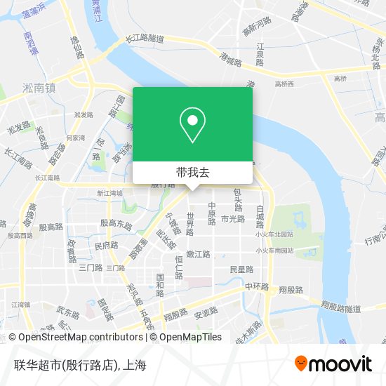 联华超市(殷行路店)地图