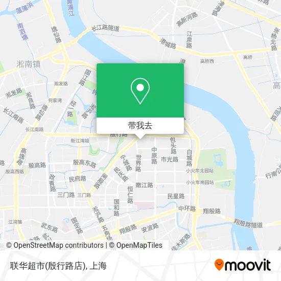联华超市(殷行路店)地图