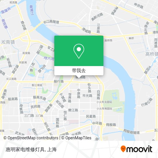 惠明家电维修灯具地图