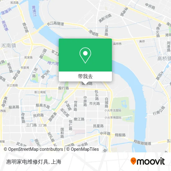 惠明家电维修灯具地图