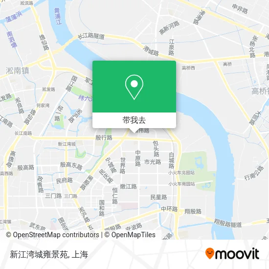 新江湾城雍景苑地图