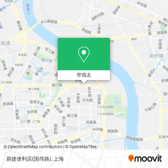 易捷便利店(国伟路)地图