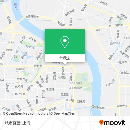 城市庭园地图
