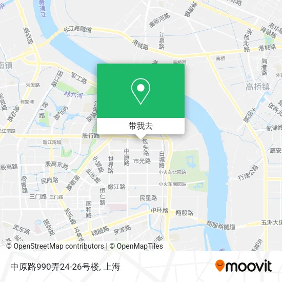 中原路990弄24-26号楼地图