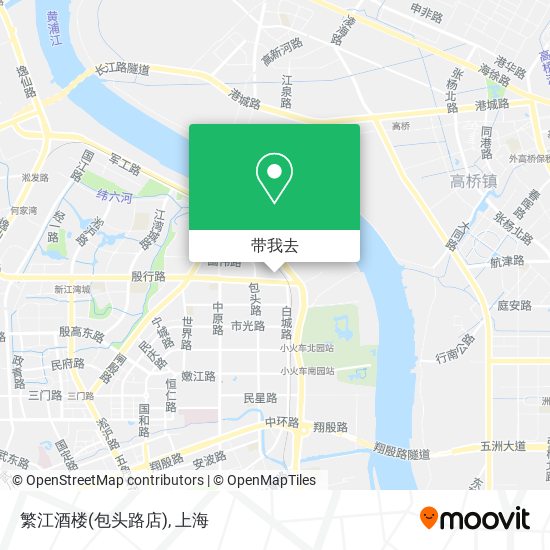 繁江酒楼(包头路店)地图