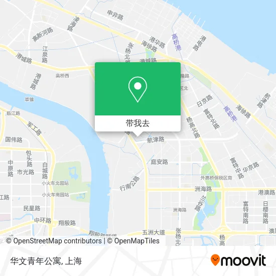 华文青年公寓地图