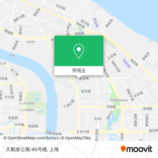 天鹅泉公寓-40号楼地图