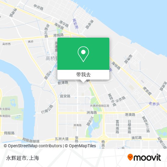 永辉超市地图