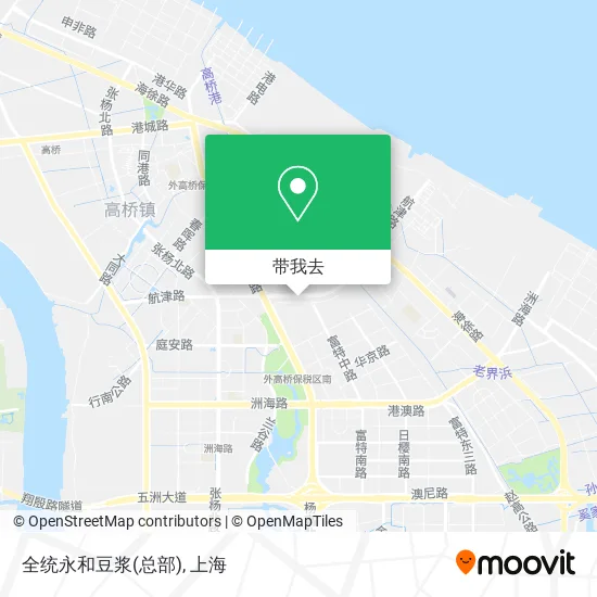 全统永和豆浆(总部)地图