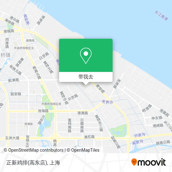正新鸡排(高东店)地图