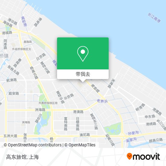 高东旅馆地图