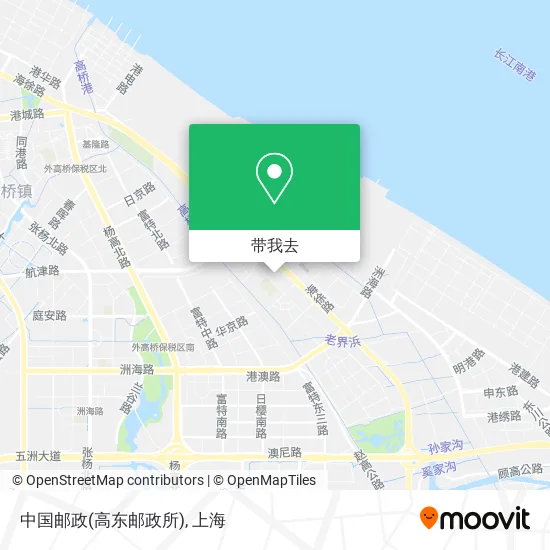 中国邮政(高东邮政所)地图